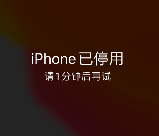 金银川路街道苹果手机维修分享:iPhone 显示“不可用”或“已停用”怎么办？还能保留数据吗？ 